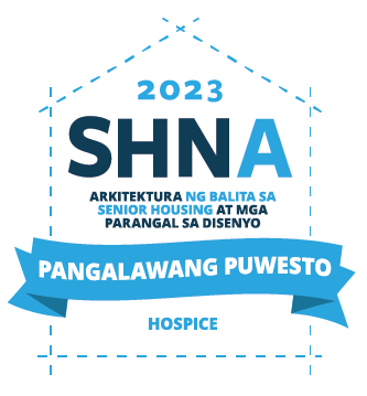 Badge ng Pangalawang Lugar sa Arkitektura ng Balita sa Senior House at Mga Parangal sa Disenyo